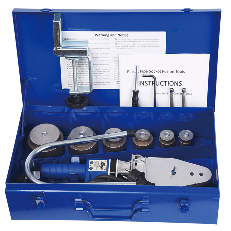 FYF63 ধ্রুবক তাপমাত্রা সকেট প্লাস্টিক PPR পাইপ ওয়েল্ডার