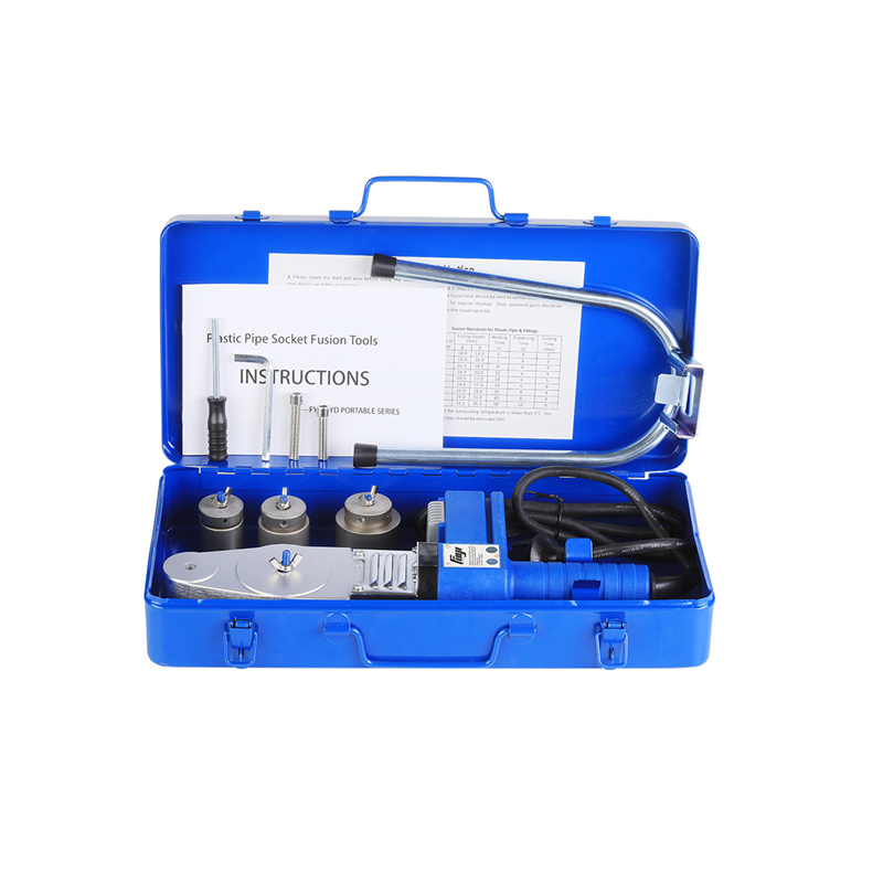 FYFBY32 পোর্টেবল হ্যান্ডহেল্ড পিপিআর থার্মেন্যাটিক সকেট ফিউশন ওয়েল্ডার
