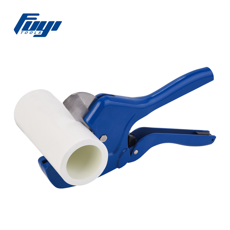 FYC-108B টেকসই র্যাচেটিং প্লাস্টিক পাইপ কাটার